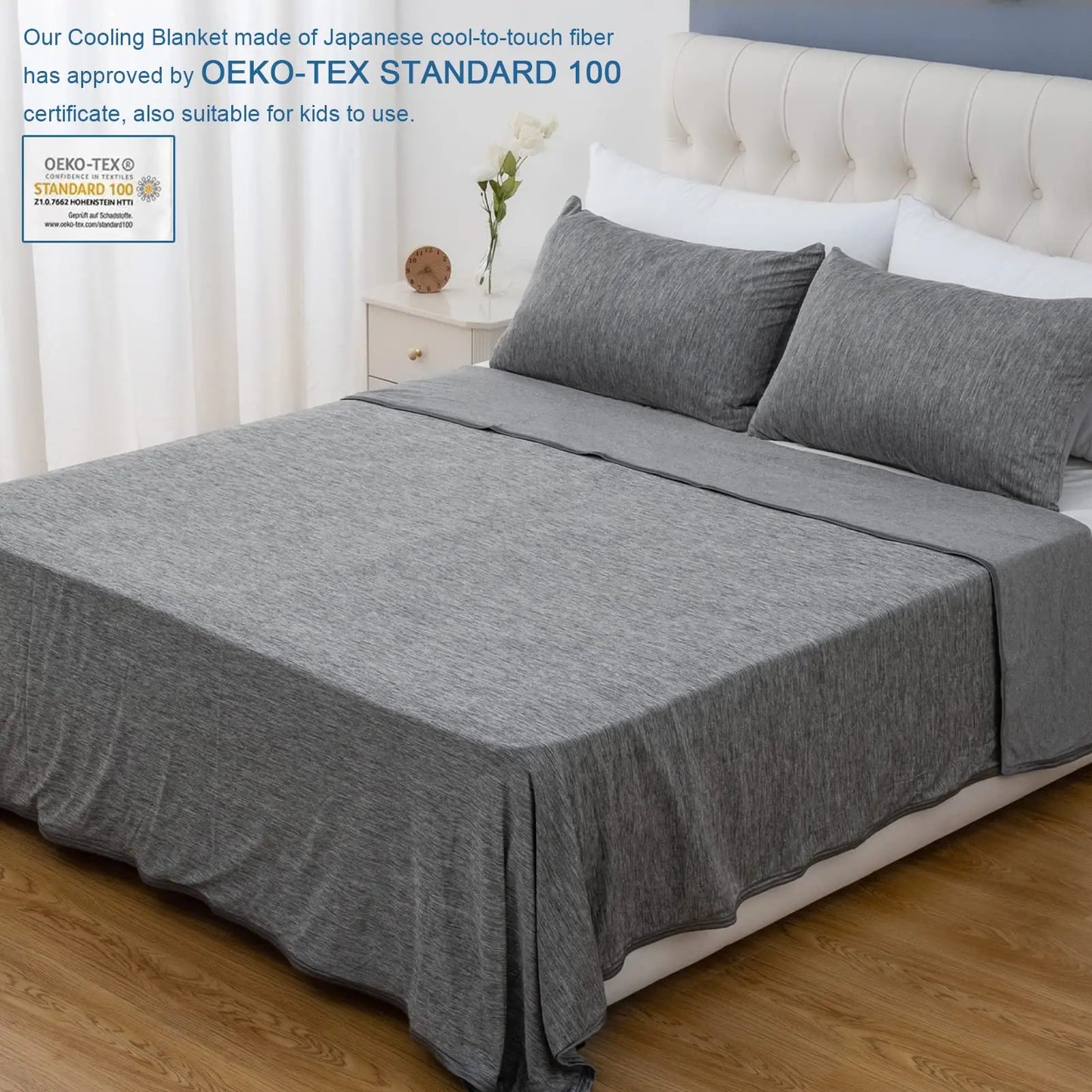 Lightweight Cooling Blanket | Breathable Summer Comforter