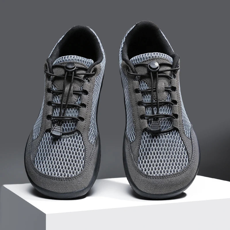 Wide Fit Casual Sports Shoes | Breathable Non-Slip Comfort