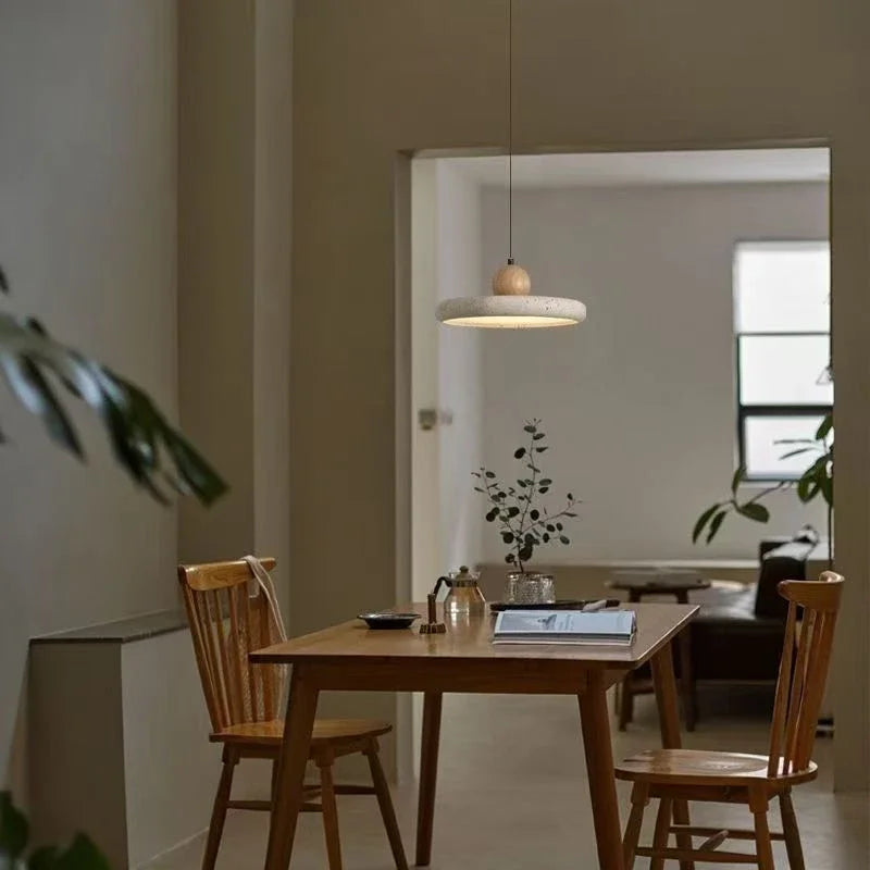 Modern Natural Stone LED Pendant Light | Nordic Chandelier Design