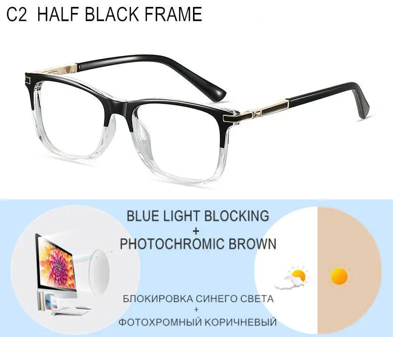Custom Prescription Glasses | Blue Light Blocking & Photochromic Lenses