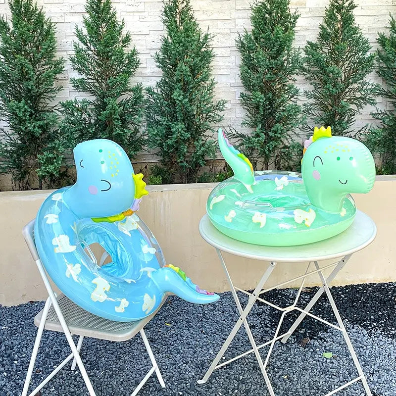 Baby Inflatable Dinosaur Swimming Ring | Fun Pool Float for Kids