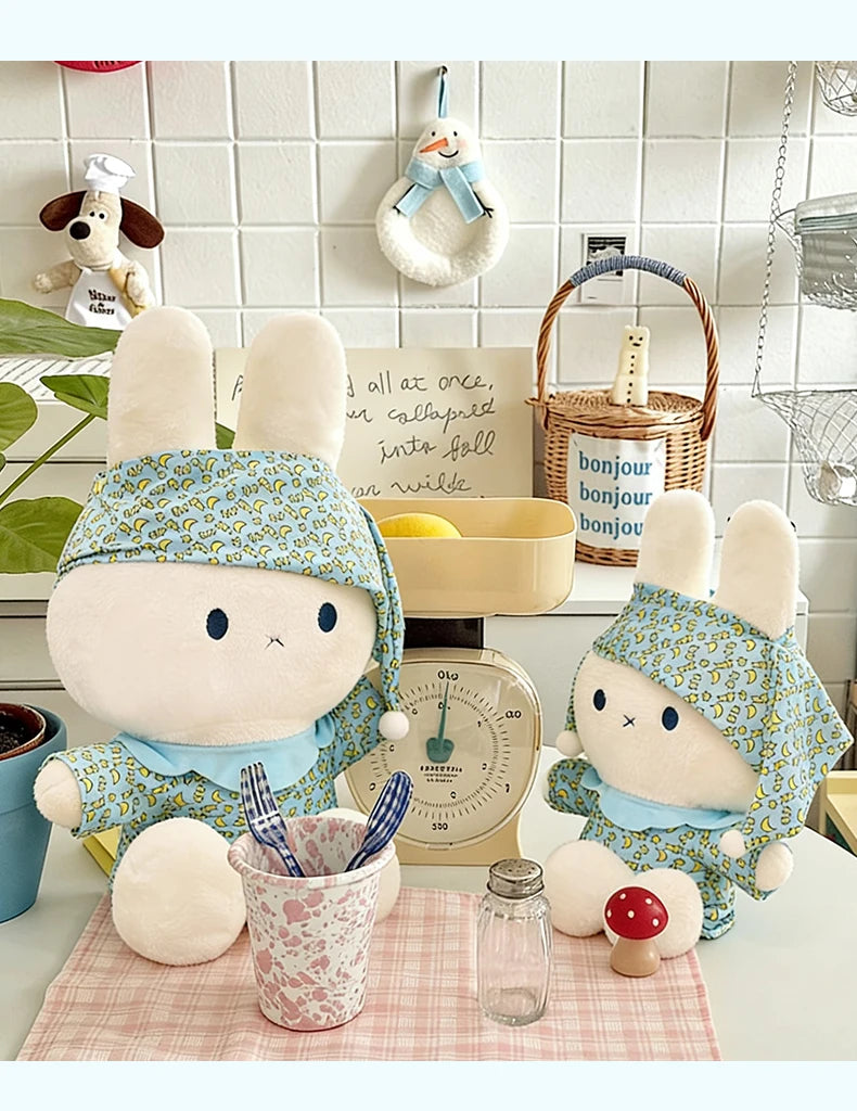 Large Plush Rabbit Pajamas Toy | Cuddle Companion for Kids