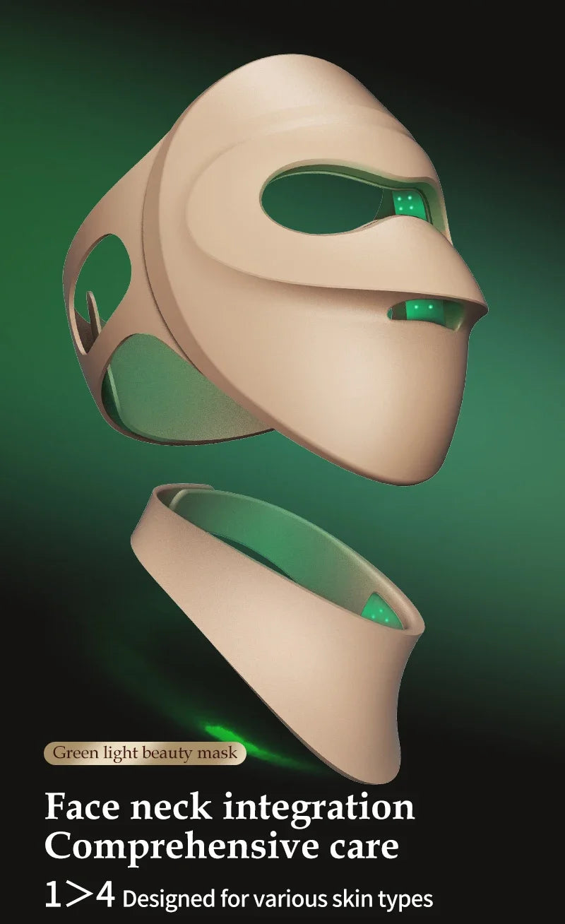 LED Facial Mask for Anti-Aging | Photon Light Therapy Device