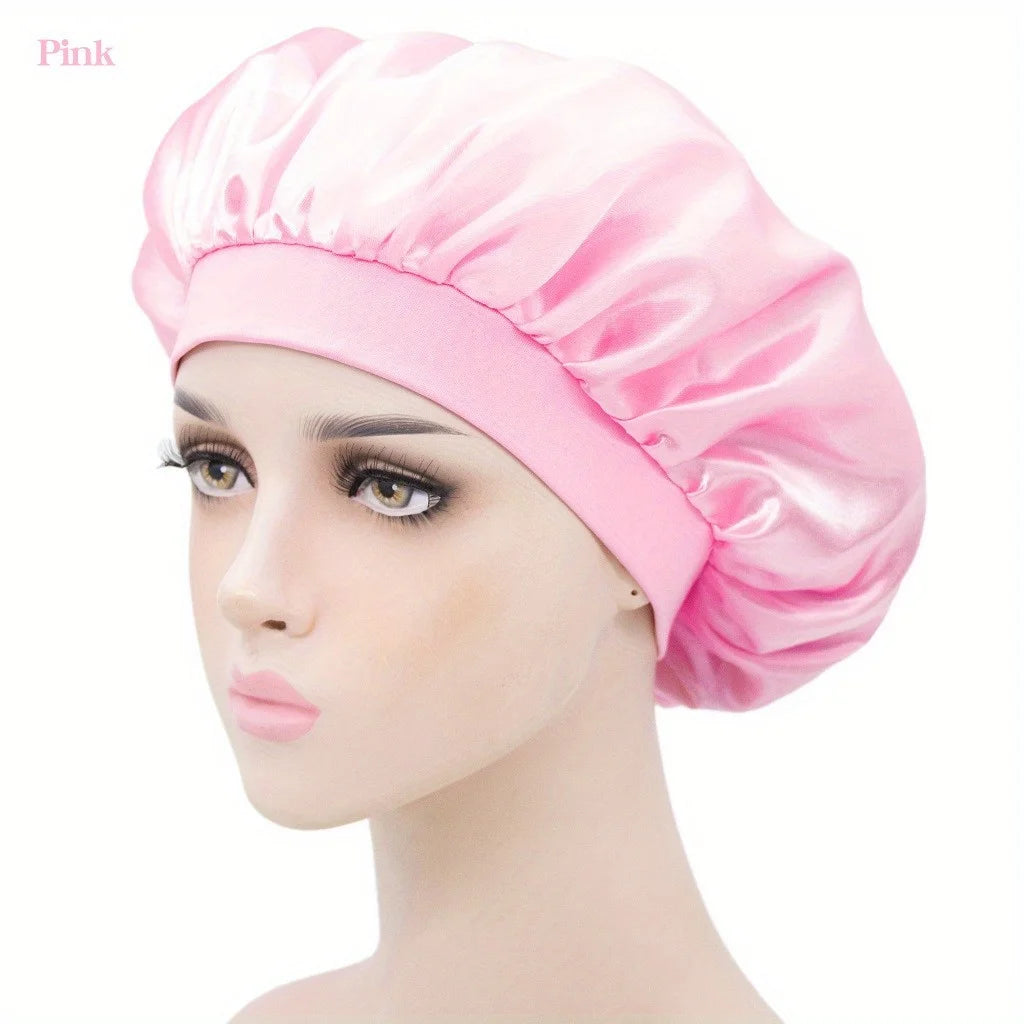 Women's Satin Sleep Bonnet | Smooth Hair Protection Cap