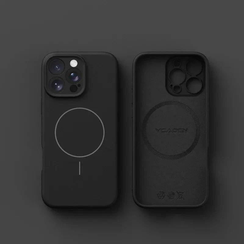 Magnetic Luxury Wireless Charger Case for iPhone | Soft Silicone
