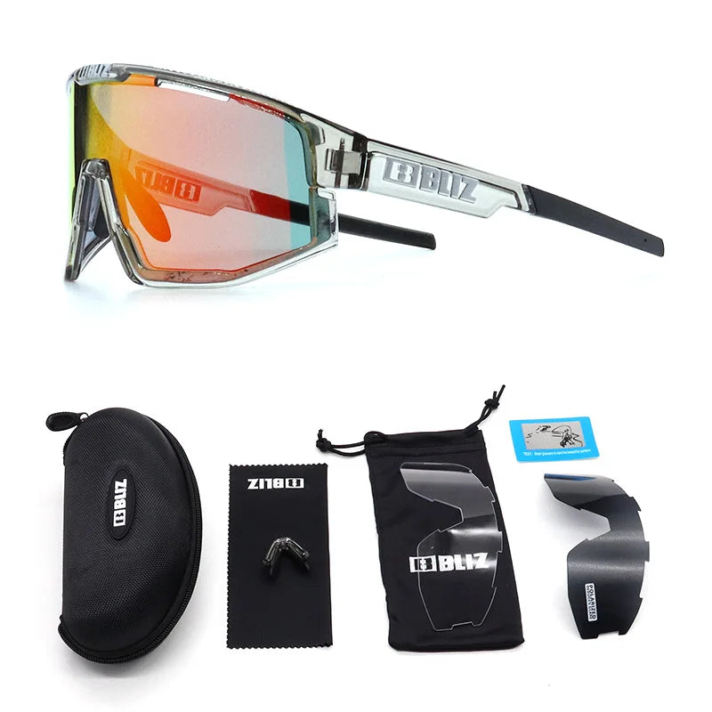 B Bliz Fusion Cycling Sunglasses Men Bicycle Racing Riding Glasses UV400 Photochromic MTB Outdoor Sports Camping Golf Equipment
