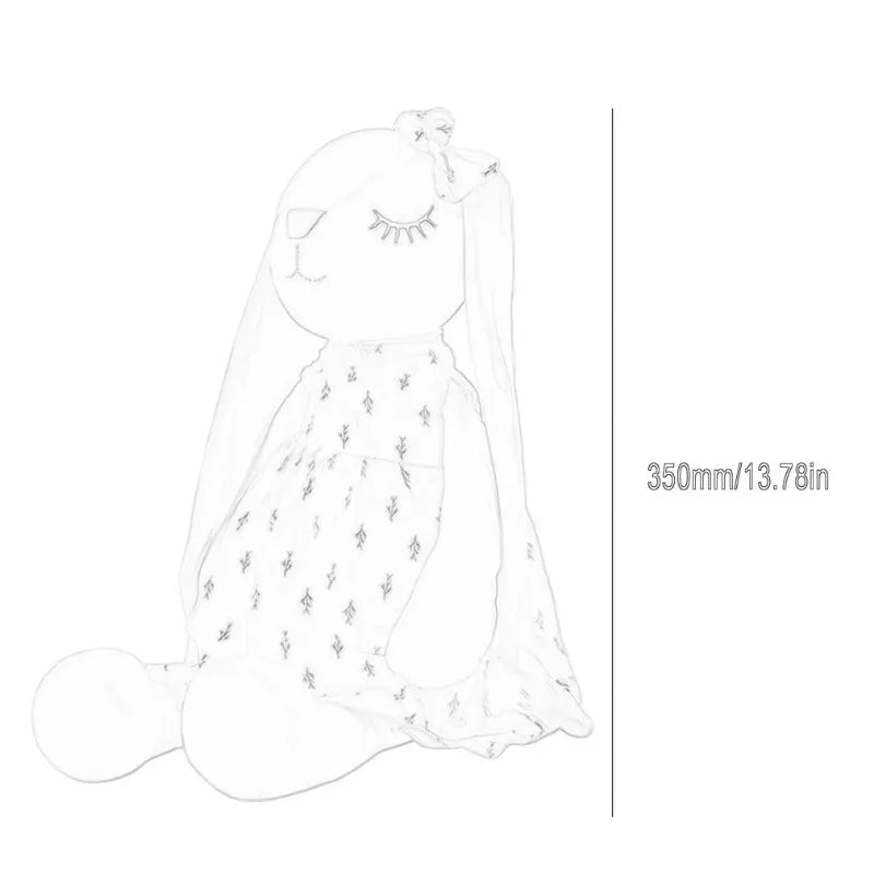 14-Inch Adorable Bunny Plush Toy | Perfect Baby Soothing Doll