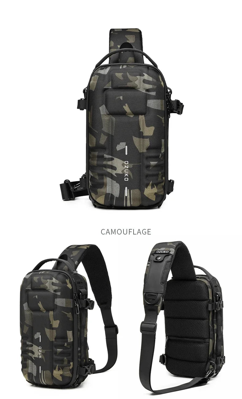 Multifunctional Waterproof Tactical Shoulder Bag | Large Capacity