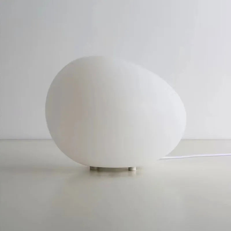 Modern Minimalist Cobblestone Night Light | Chic Decorative Table Lamp
