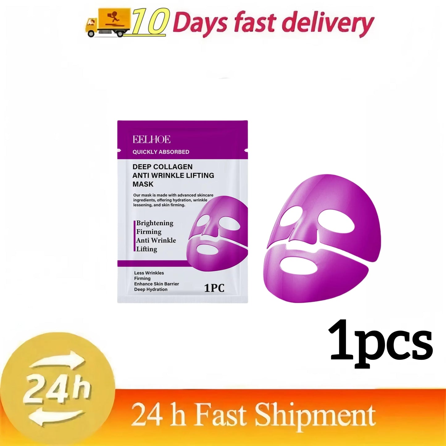 Collagen Anti-Wrinkle Facial Mask | Hydrating Skin Care Solution