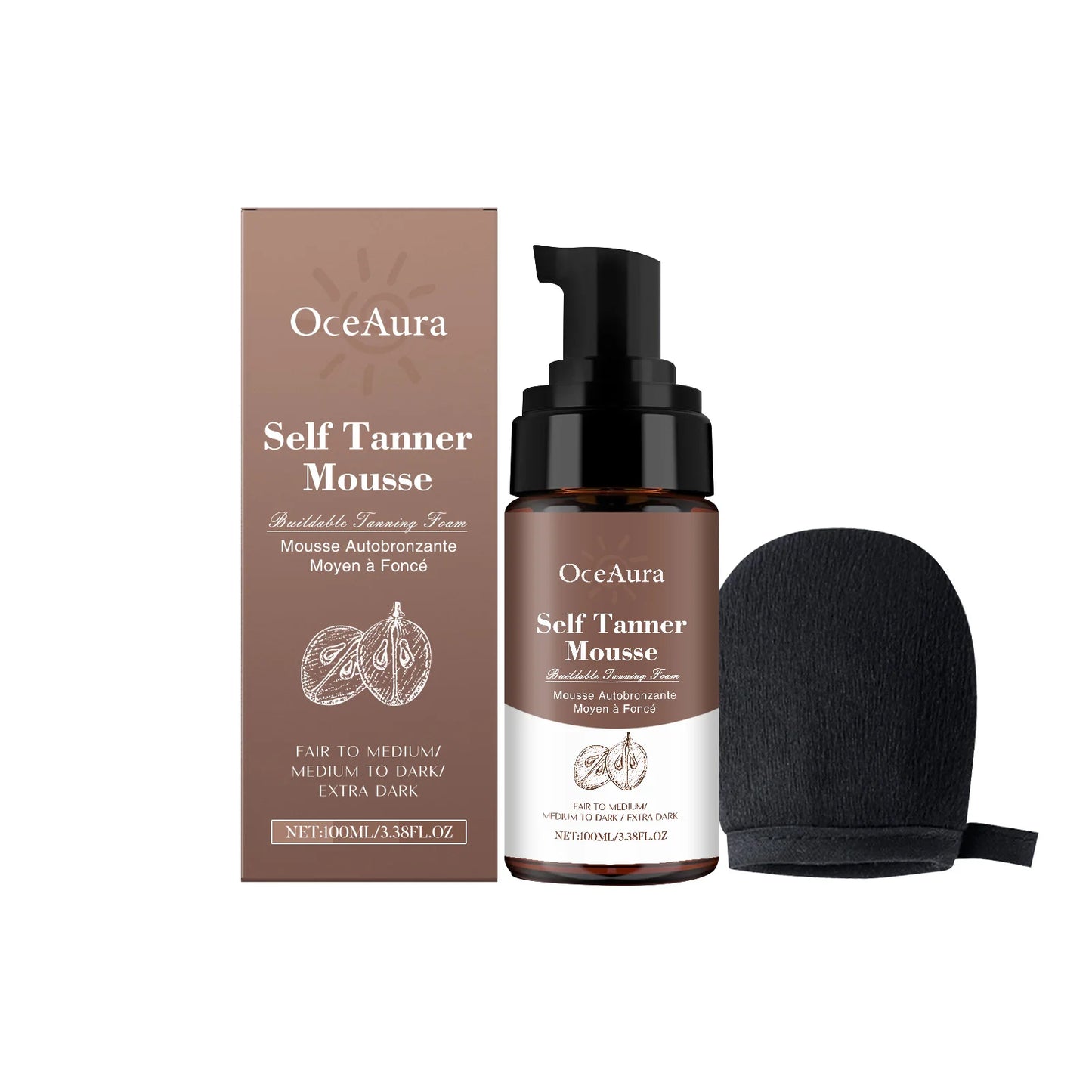 Organic Self Tanning Mousse | Nourishing Sunless Tan Foam