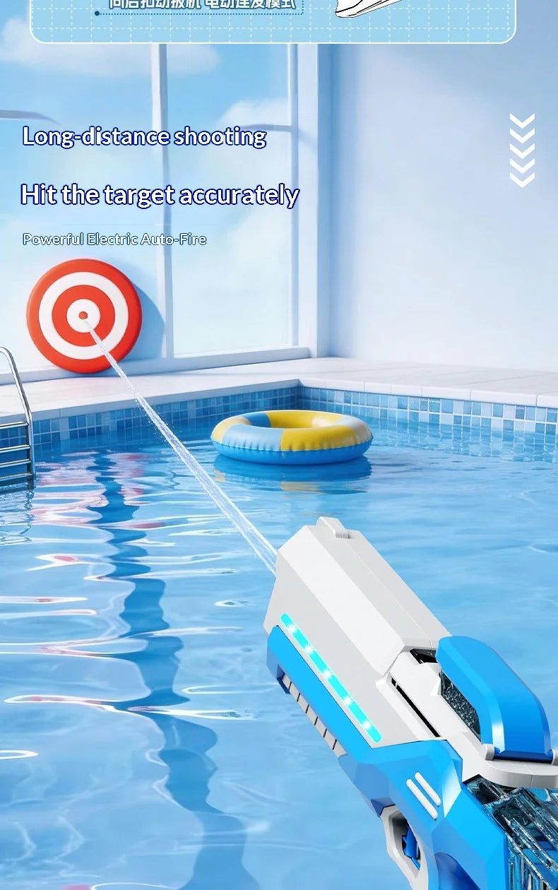 High-Pressure Electric Water Gun | Ultimate Summer Outdoor Toy