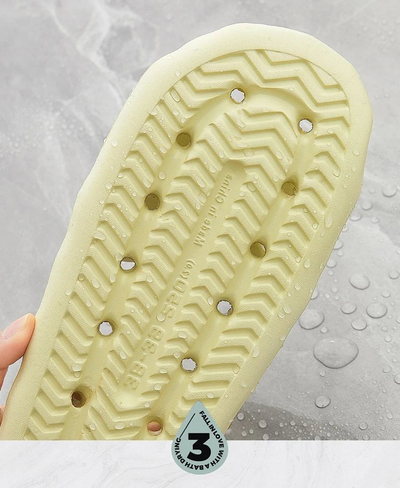 Women's Hollow-Out Quick-Dry Bathroom Slippers | Comfortable Slides
