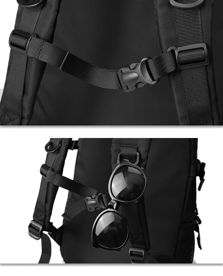 Functional Large Capacity Men's Backpack for Travel and School