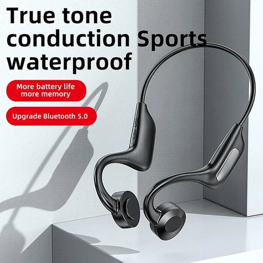 Bone Conduction Swimming Headphones | Waterproof & Wireless Sound