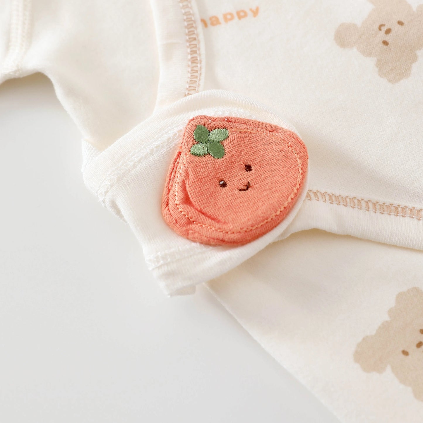 Newborn Cartoon Cotton Baby Bodysuit | Soft Long Sleeve Comfort