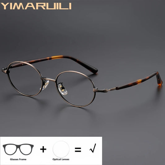 Gafas graduadas ovaladas retro unisex | Moda atemporal en gafas