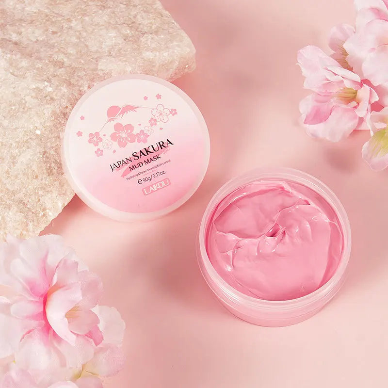 Sakura Mud Face Mask | Deep Clean Blackhead Control for Radiant Skin