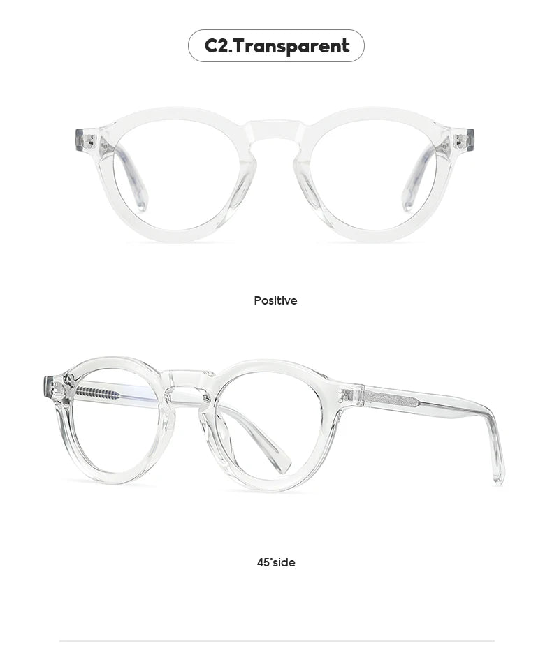 Classic Round Prescription Glasses | Stylish Unisex Optical Eyewear