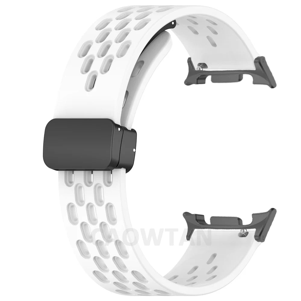 Breathable Sports Silicone Strap for Galaxy Watch | Magnetic Clasp