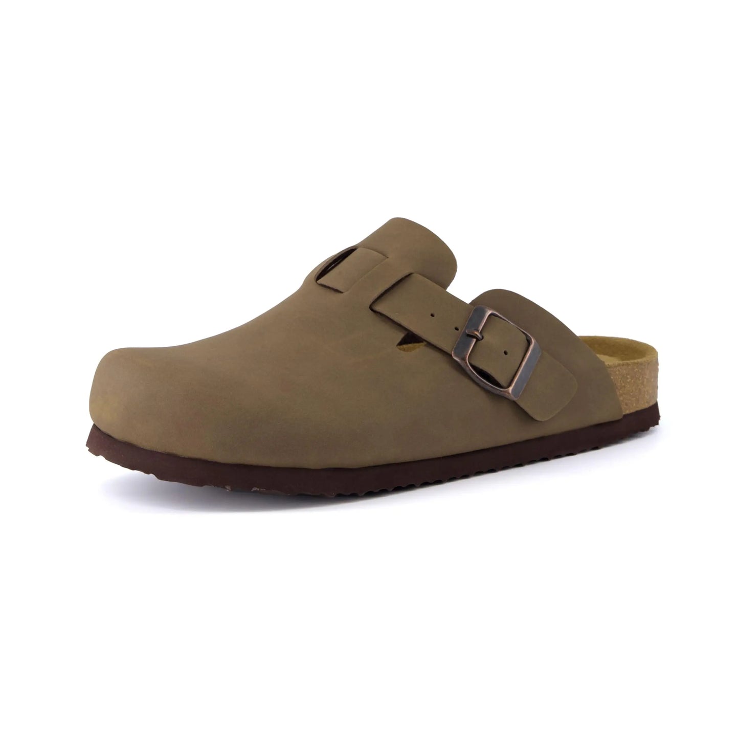Comfortable Arch Support Suede Clogs for Home and Outdoor