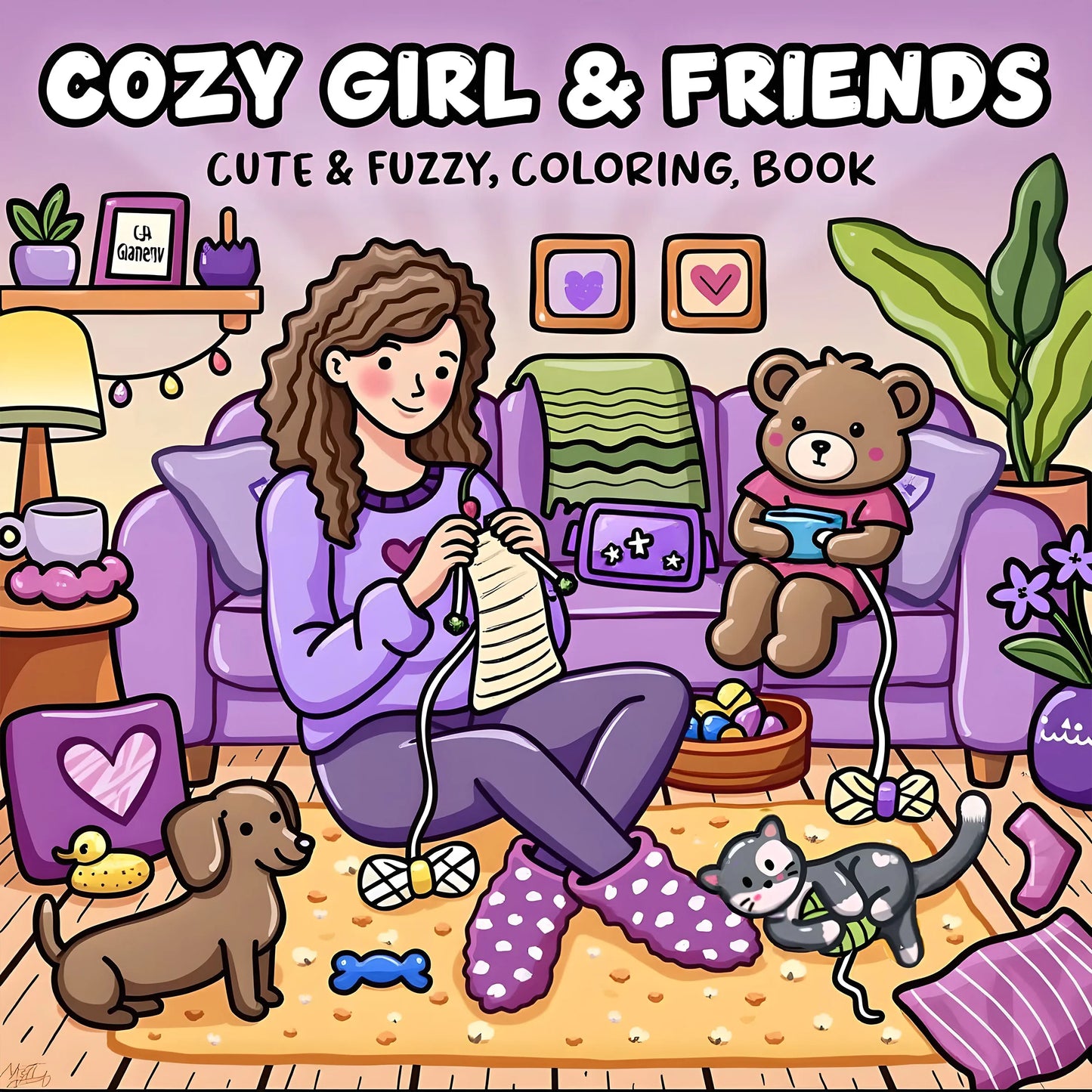 Adult Cat Moments Coloring Book | Relaxation & Fun Gift