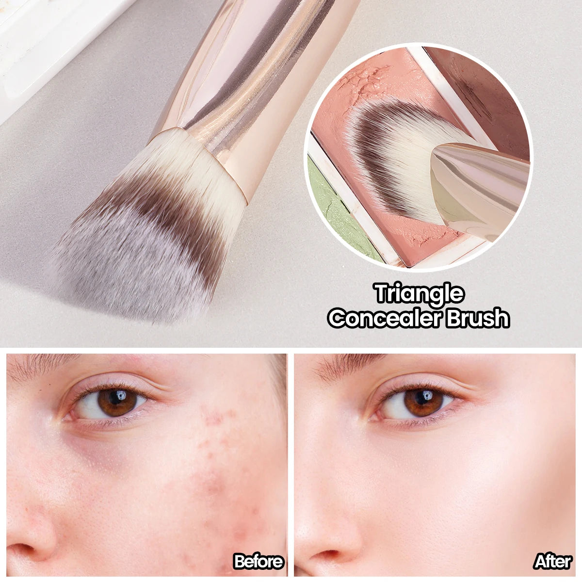 5pcs Makeup Brush Set | Essential Brushes for Stunning Beauty Looks