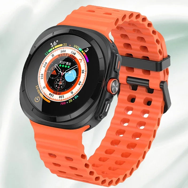 Silicone Sports Watch Strap for Galaxy Watch | Comfortable & Stylish