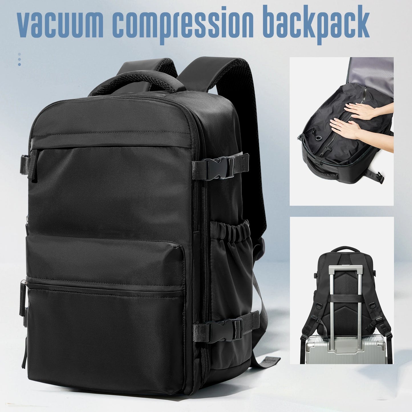 Large Capacity Backpack | Versatile Expandable School Bag