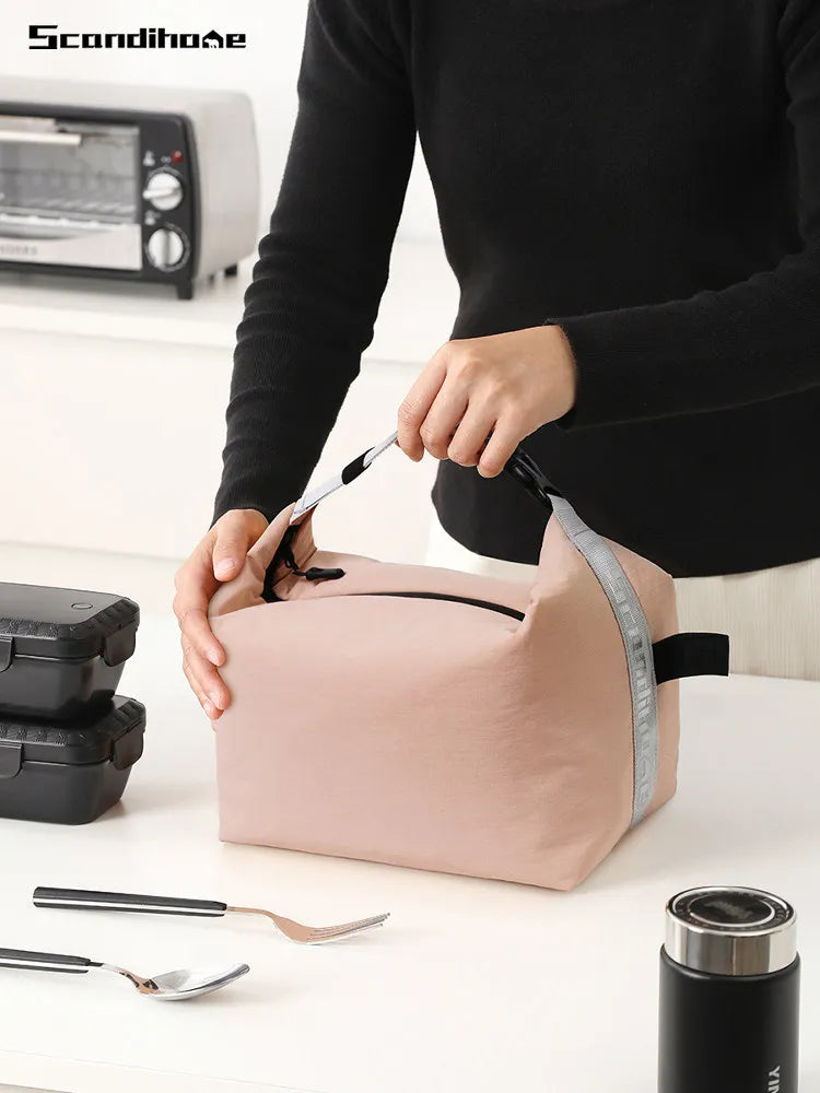 Insulated Lunch Bag for Women | Thermal Cooler Tote for Travel