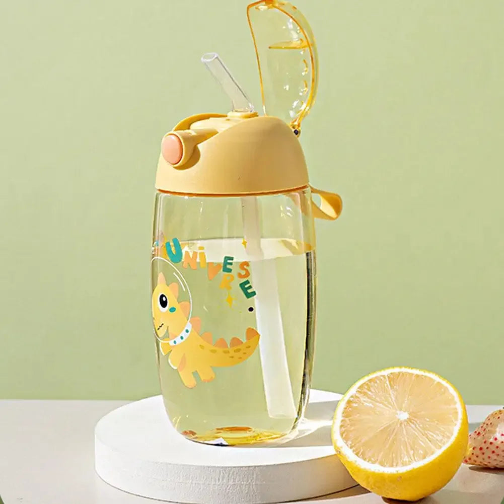 Children's Cartoon Dinosaur Water Bottle | Fun & Portable Sippy Cup