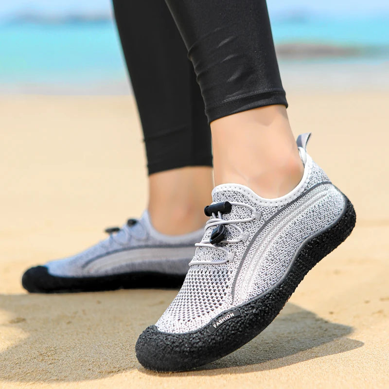 Quick Dry Aquatic Sneakers for Water Sports | Breathable Wading Shoes