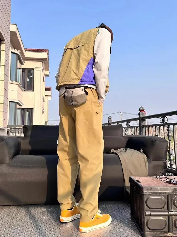 Lightweight Summer Men's Cargo Pants | Quick-Dry Outdoor Trousers