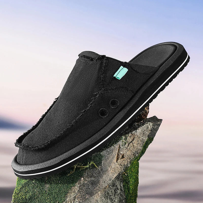 Men's Outdoor Summer Slippers | Breathable Slip-On Sandals