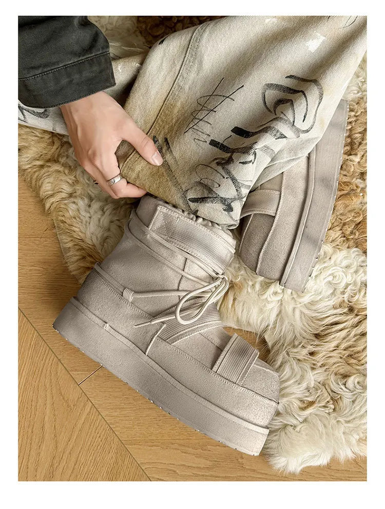 Women's Warm Snow Boots | Faux Fur Lined Winter Ankle Boots