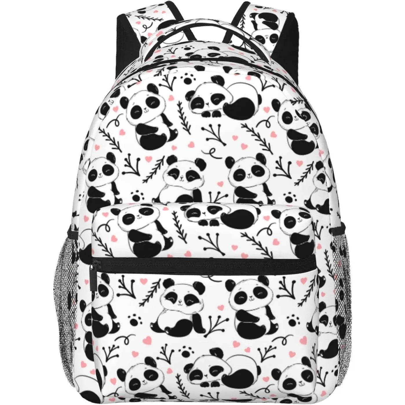 Cute Cartoon Panda Large Backpack | Personalized Travel Daypack