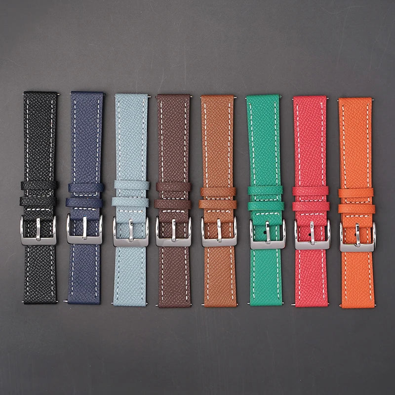 Calfskin Leather Watch Strap | Quick Release, Handmade Design