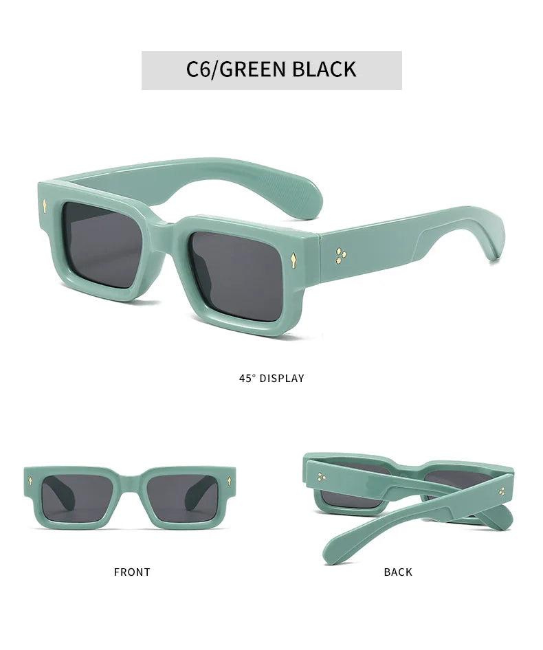Stylish Small Square Sunglasses for Men & Women | UV400 Protection