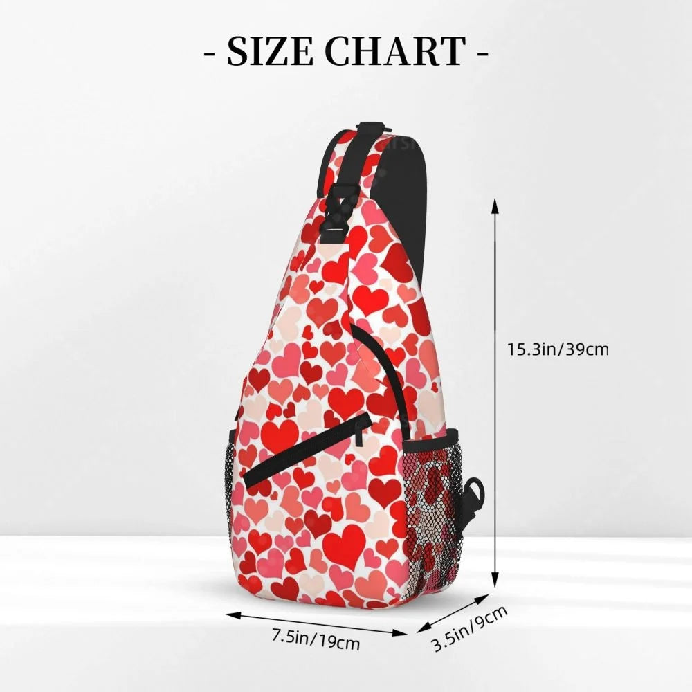 Lightweight Crossbody Sling Bag for Travel & Outdoor Activities