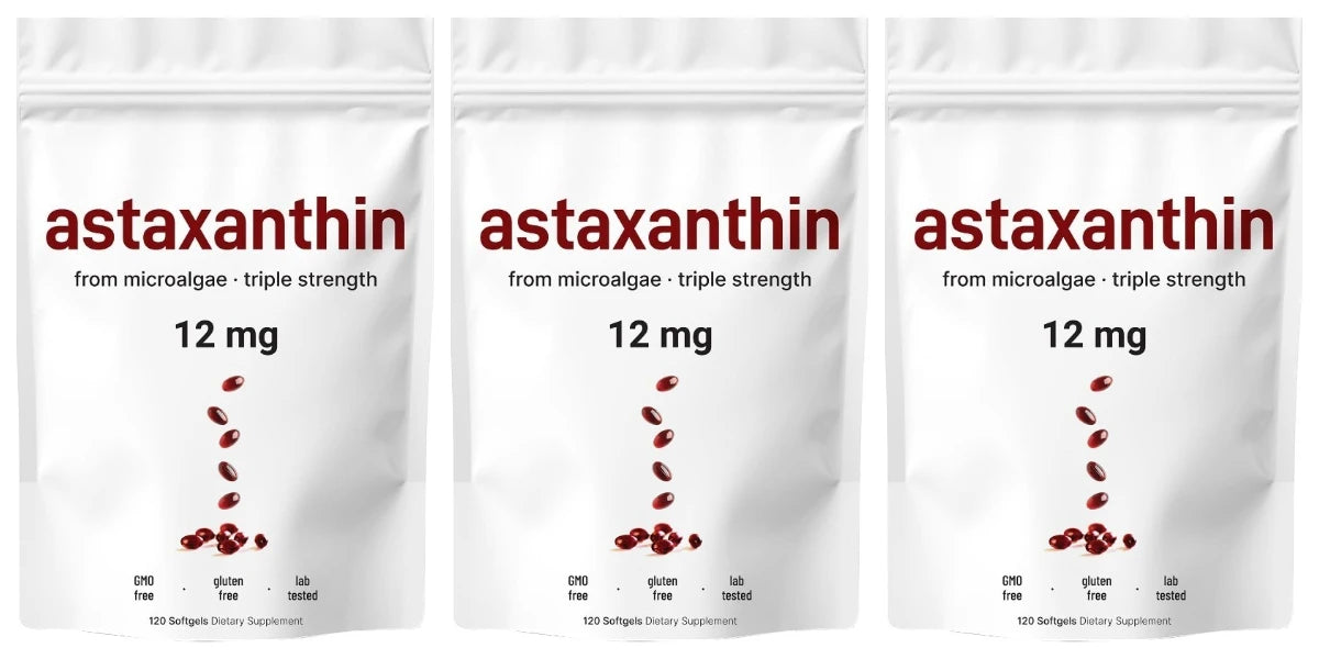 Astaxanthin Supplement Softgels | Powerful Antioxidant Support