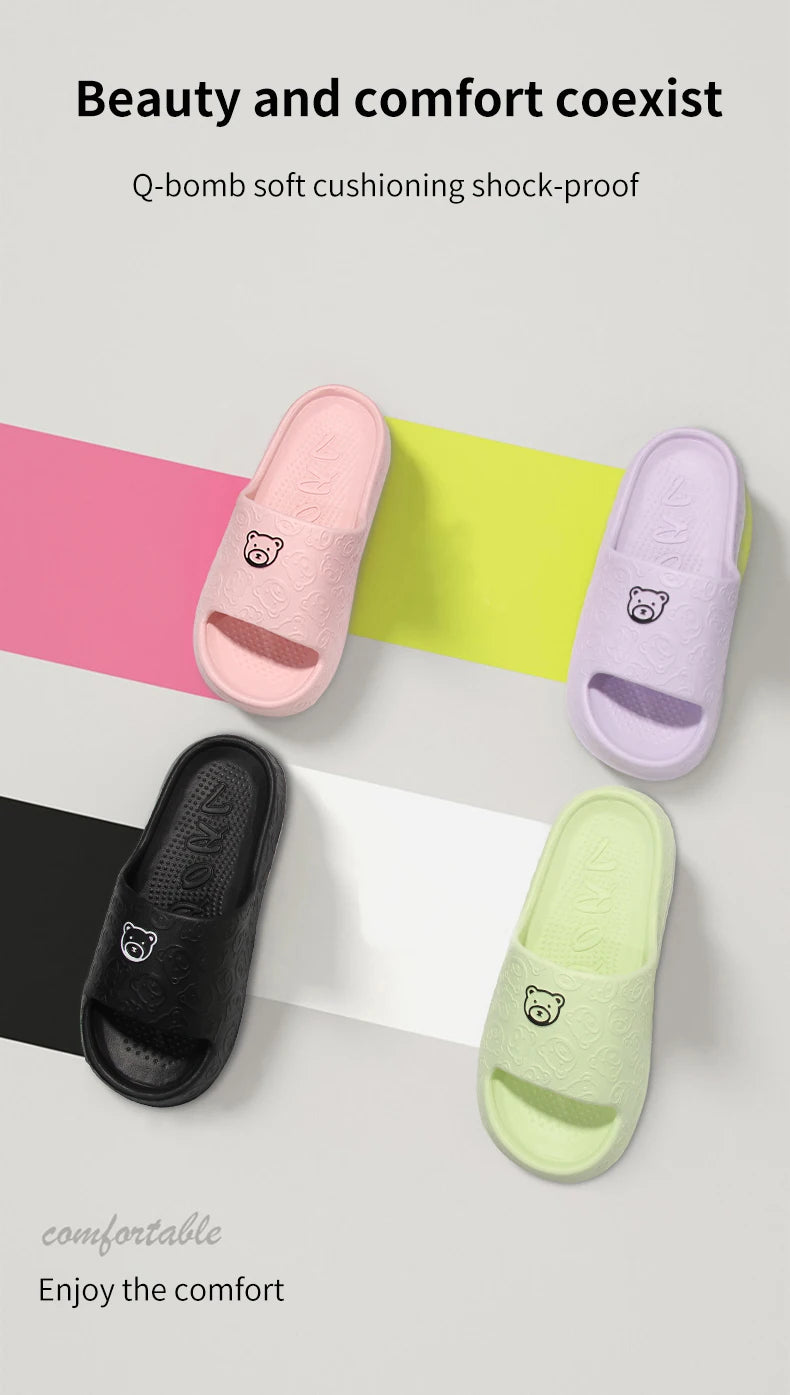 Non-Slip Women's Indoor Summer Slippers | Comfortable Bathroom Sandals