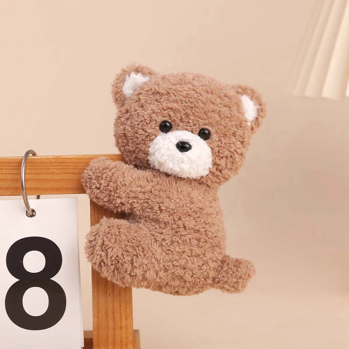 Cute Cartoon Jungle Animals Clip Dolls | Plush Toy Screen Decor
