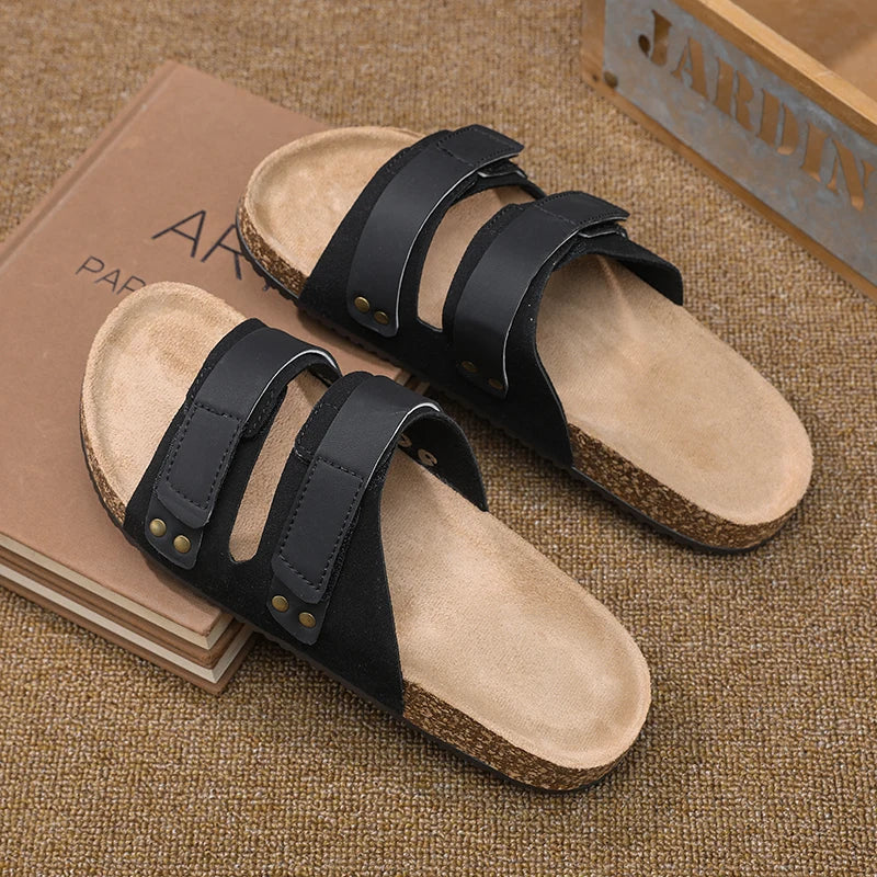 Men's Sandals, Fashionable and Versatile Casual Sandals for Couples, Suitable for Walking and Leisure, Suitable for Indoor and Outdoor Use, Beach-Friendly, Unisex, Suitable for All Seasons