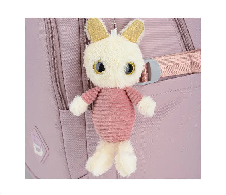Stylish Pink School Backpack for Girls | Fashion Meets Functionality