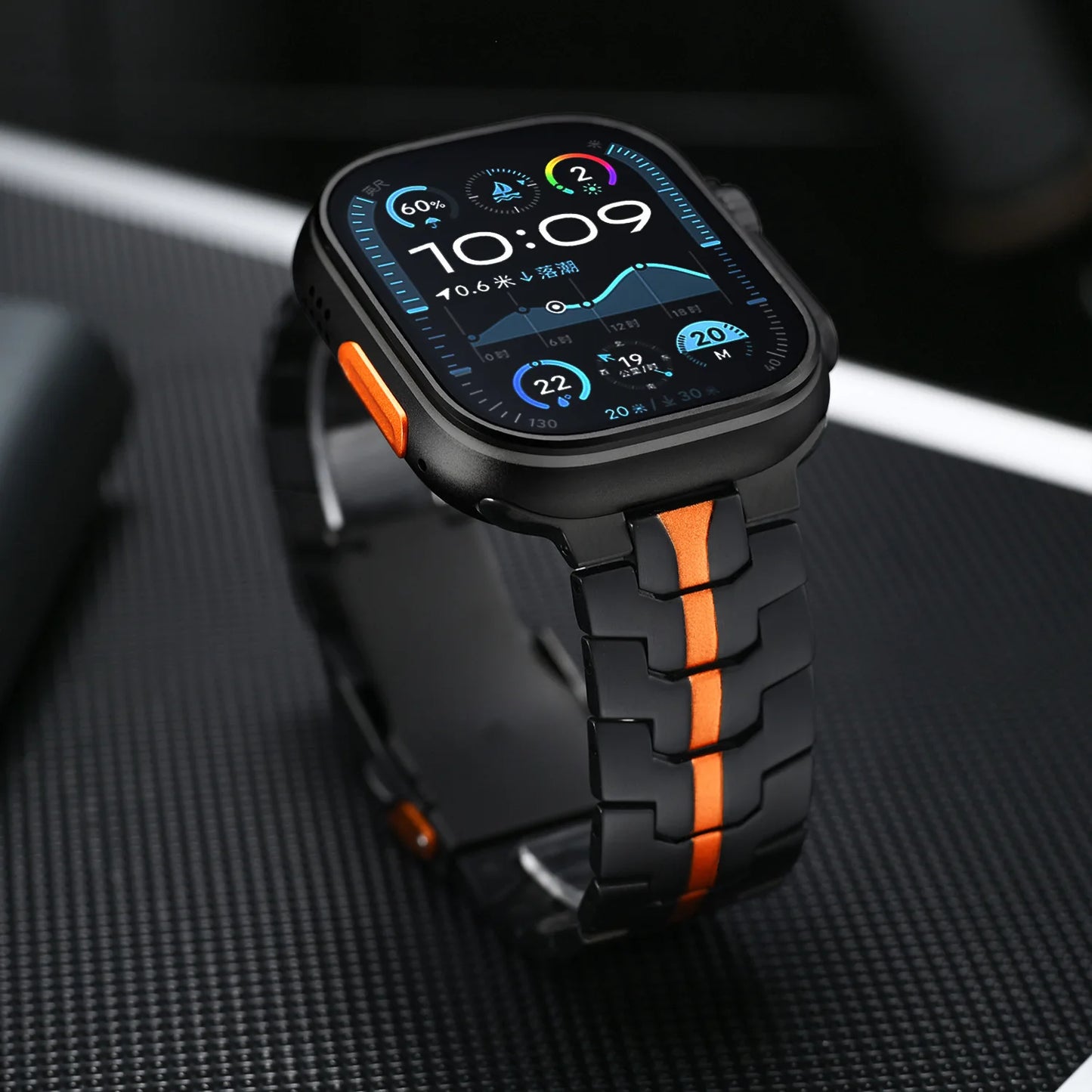 Titanium Color Metal Strap for Apple Watch | Premium Quality Band