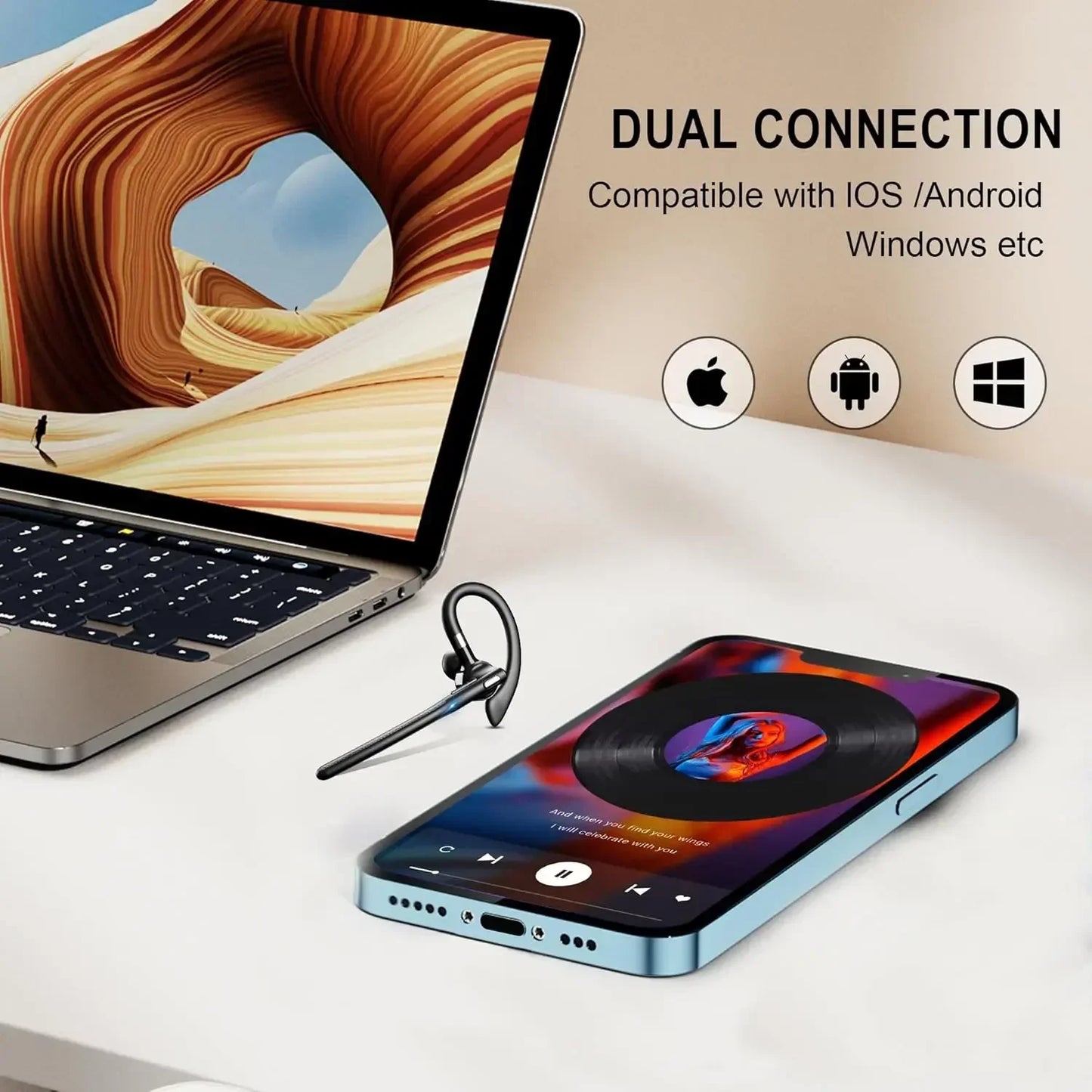 144 Languages AI Translation Bluetooth Earbuds | Handsfree & Waterproof