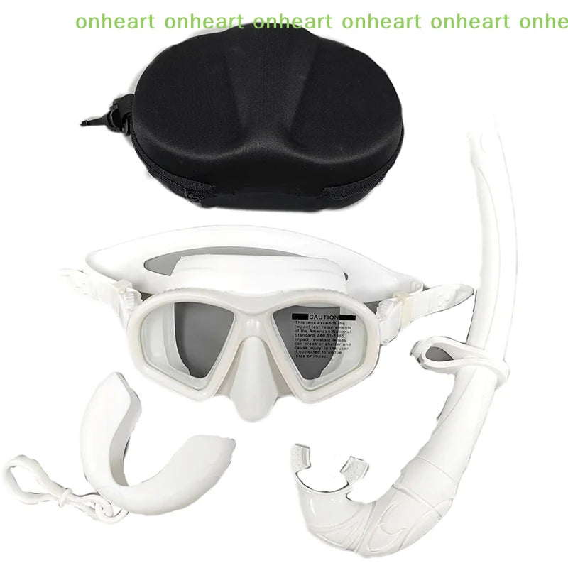 Foldable J-Type Diving Mask with Camera Mount | Snorkeling Set