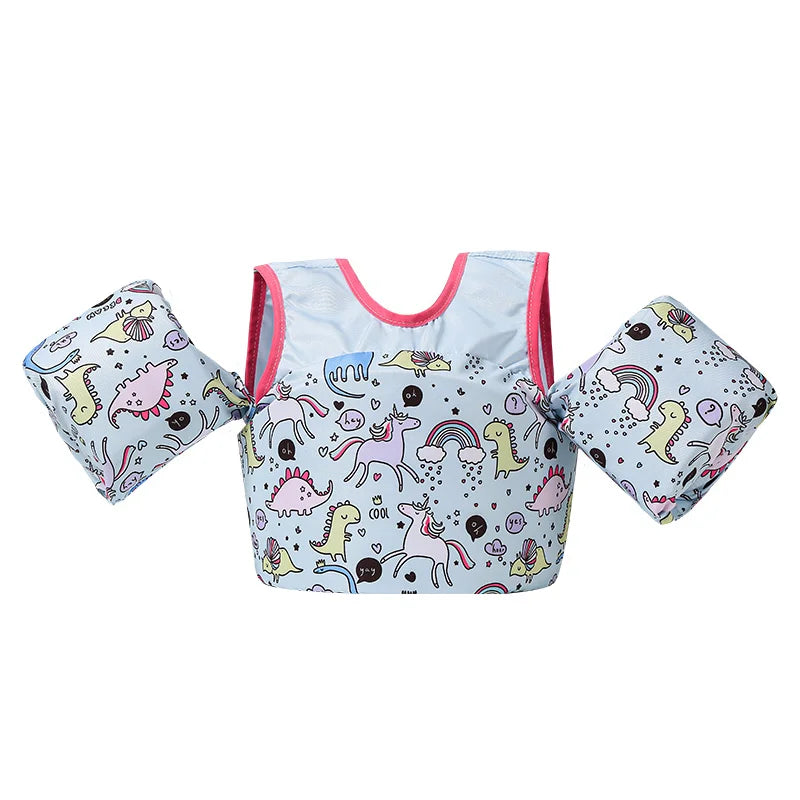 Kids Swim Vest | Toddler Pool Floaties & Adjustable Swim Jacket