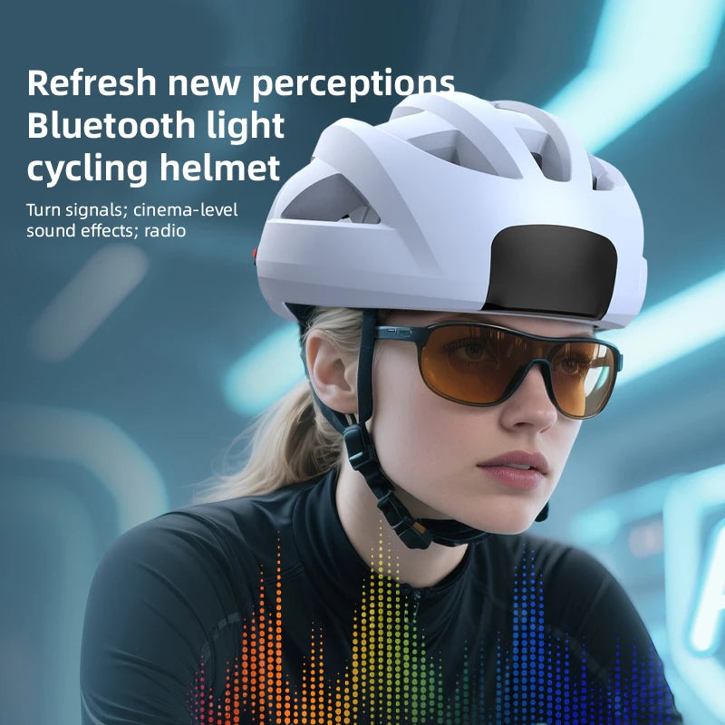 Men's Bluetooth Riding Helmet with Night Lights & Music