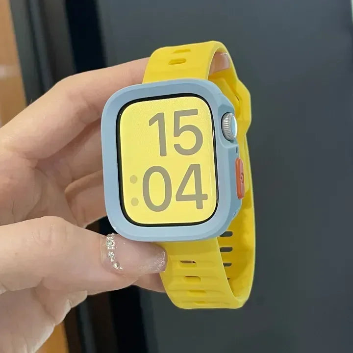 Silicone Case and Strap for Smart Watches | Comfortable & Durable